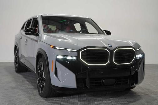 Gray Metallic 2025 BMW XM Label Red