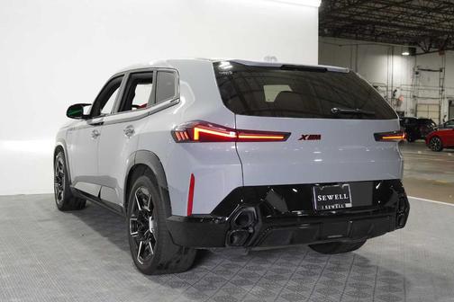 Gray Metallic 2025 BMW XM Label Red