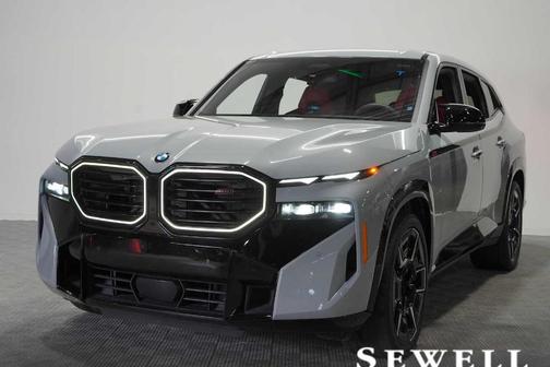 Gray Metallic 2025 BMW XM Label Red