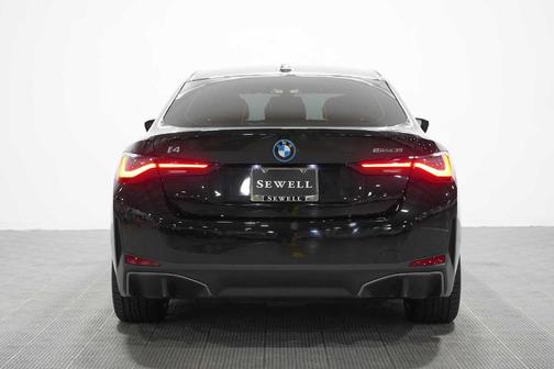 Black Sapphire Metallic 2023 BMW i4 Gran Coupe eDrive35