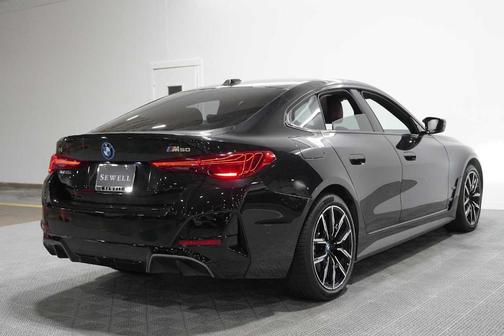 Black Sapphire Metallic 2025 BMW i4 Gran Coupe M50
