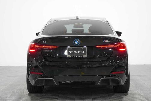 Black Sapphire Metallic 2025 BMW i4 Gran Coupe M50