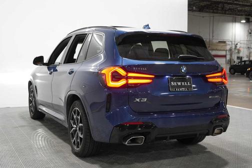 Phytonic Blue Metallic 2023 BMW X3 sDrive30i