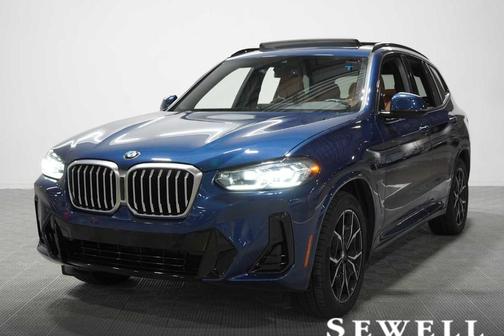Phytonic Blue Metallic 2023 BMW X3 sDrive30i
