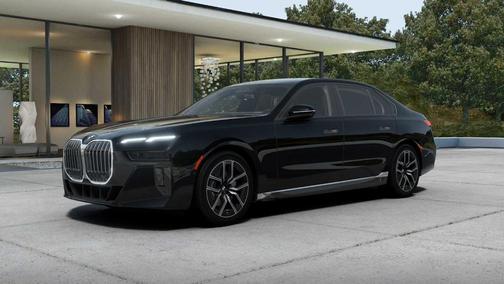 Black Sapphire Metallic 2025 BMW 740 i xDrive
