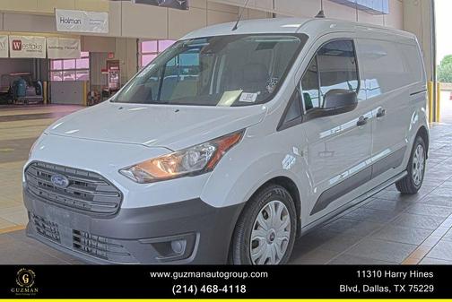 Frozen White 2022 Ford Transit Connect XL Cargo Van