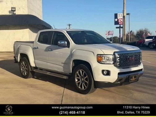 Summit White 2018 GMC Canyon Denali