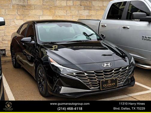 Phantom Black 2021 Hyundai ELANTRA SEL