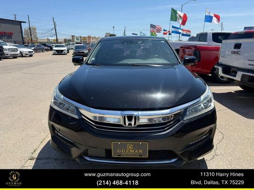 Crystal Black Pearl 2016 Honda Accord Touring