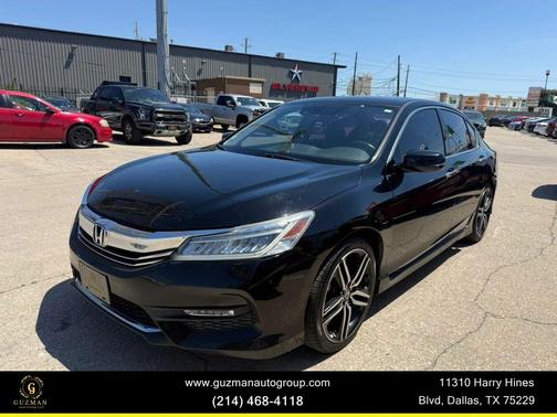 Crystal Black Pearl 2016 Honda Accord Touring