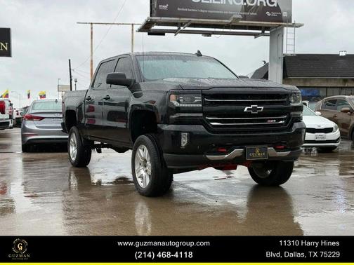 Black 2018 Chevrolet Silverado 1500 LTZ