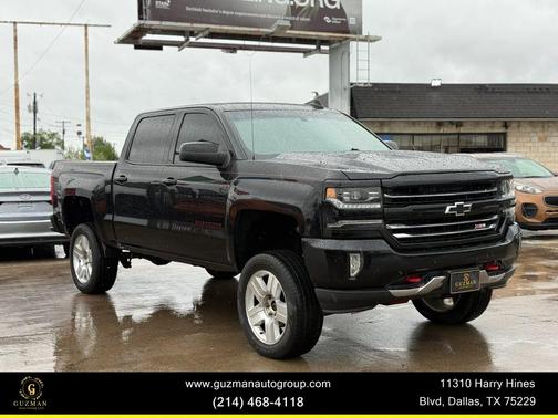 Black 2018 Chevrolet Silverado 1500 LTZ