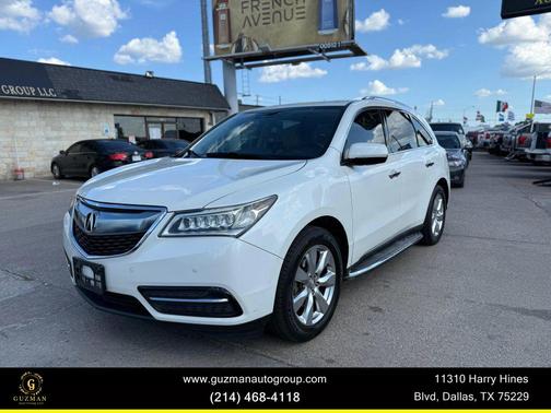 2016 Acura MDX 3.5L w/Advance & Entertainment Pkgs
