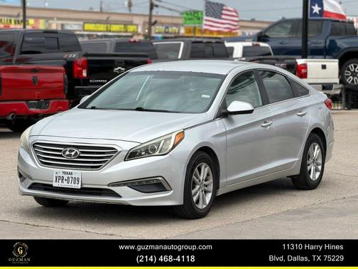 Symphony Silver 2015 Hyundai SONATA SE Sedan