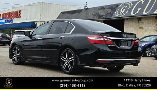 Crystal Black Pearl 2017 Honda Accord Sport SE