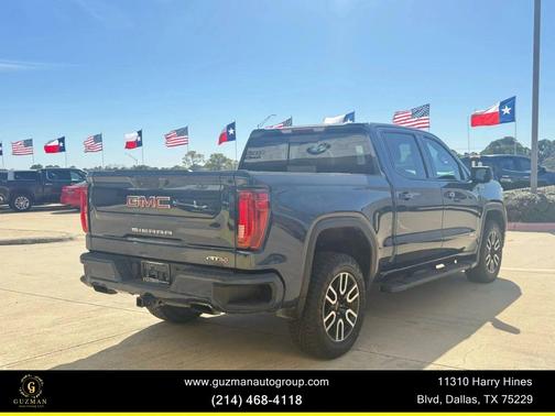 Pacific Blue Metallic 2020 GMC Sierra 1500 AT4