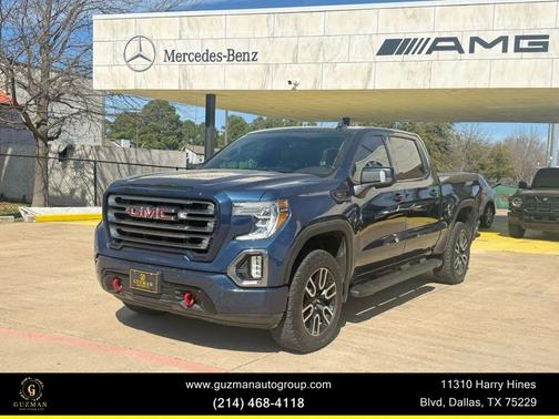 Pacific Blue Metallic 2020 GMC Sierra 1500 AT4