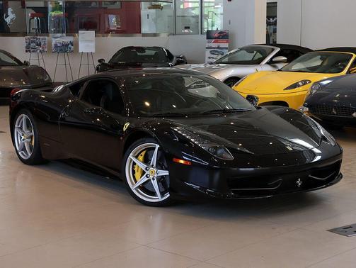 Nero Daytona Metallic 2011 Ferrari 458 Italia Base
