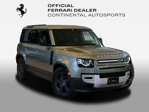 Pangea Green Metallic 2025 Land Rover Defender 110 P300