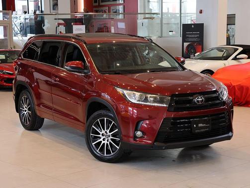 Salsa Red Pearl 2018 Toyota Highlander SE