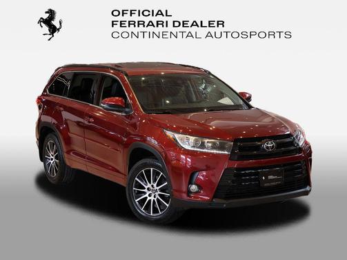 Salsa Red Pearl 2018 Toyota Highlander SE