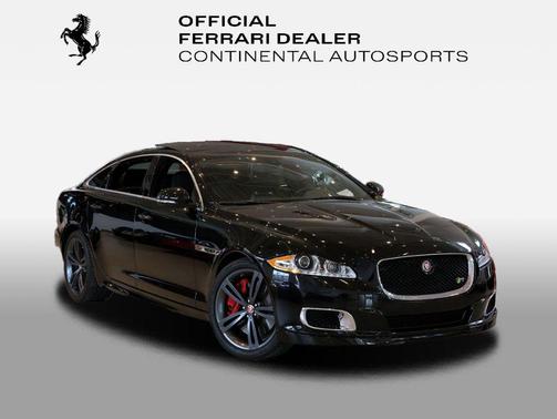 Black 2014 Jaguar XJ XJR
