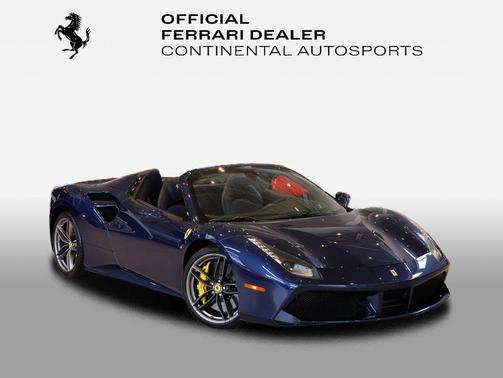 Blu Tour De France Metallic 2017 Ferrari 488 Spider Base