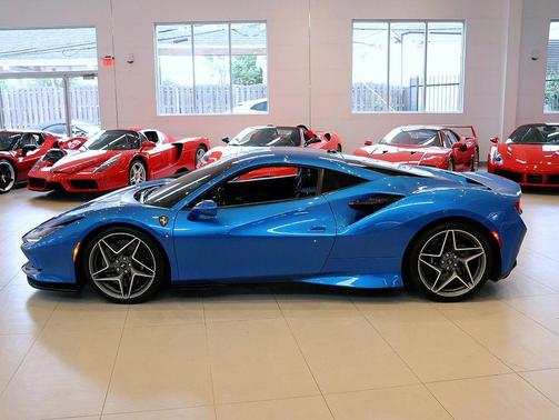 Blue 2020 Ferrari F8 Tributo Base