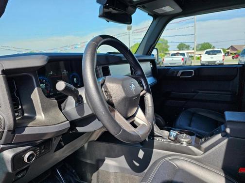 Red 2025 Ford Bronco Badlands