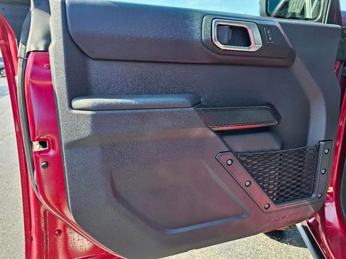 Red 2025 Ford Bronco Badlands