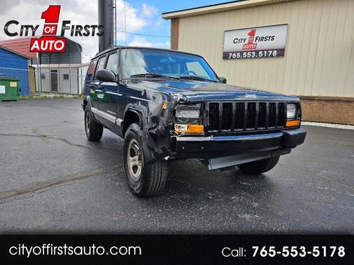 Gray 2001 Jeep Cherokee Sport