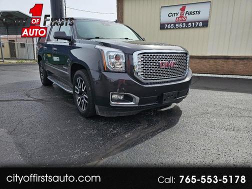 Black 2015 GMC Yukon XL Denali