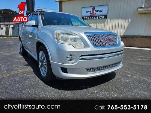 Silver 2012 GMC Acadia Denali