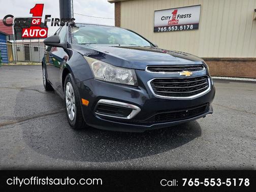 Blue 2015 Chevrolet Cruze LS