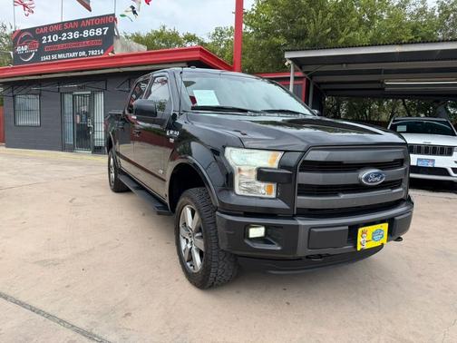Green Gem Metallic 2015 Ford F-150 4WD SuperCrew 145" Lariat