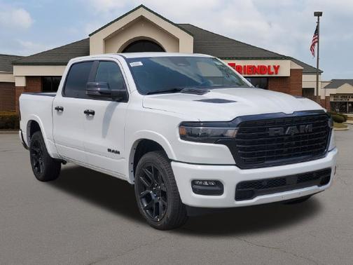Bright White Clearcoat 2026 RAM 1500 Laramie