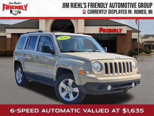 Mojave Sand Clearcoat 2016 Jeep Patriot Latitude