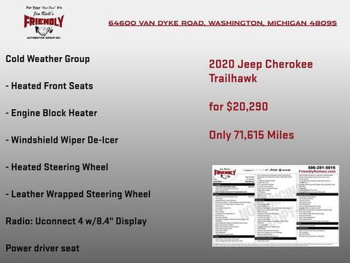 2020 Jeep Cherokee Trailhawk