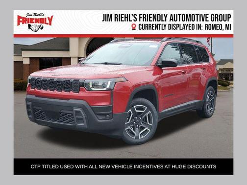 Red Hot Pearlcoat 2026 Jeep Cherokee Limited