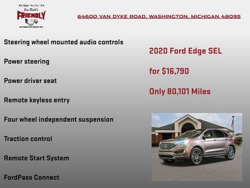 2020 Ford Edge SEL