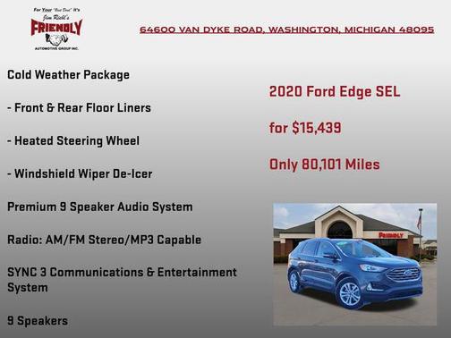 2020 Ford Edge SEL
