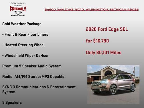 2020 Ford Edge SEL