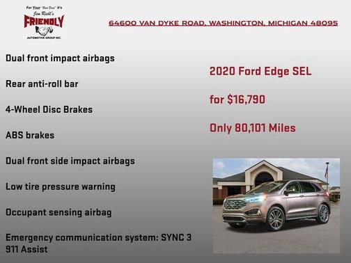 2020 Ford Edge SEL