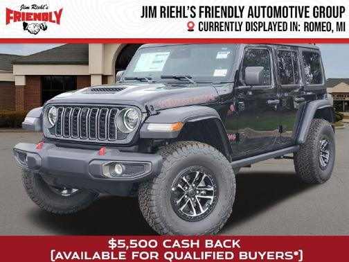 Black Clearcoat 2026 Jeep Wrangler Rubicon