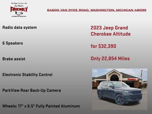 2023 Jeep Grand Cherokee Altitude