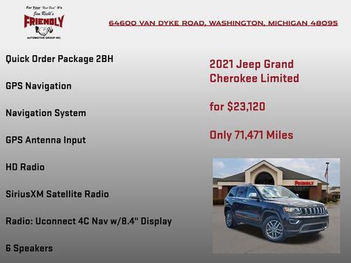 Sangria Metallic Clearcoat 2021 Jeep Grand Cherokee Limited