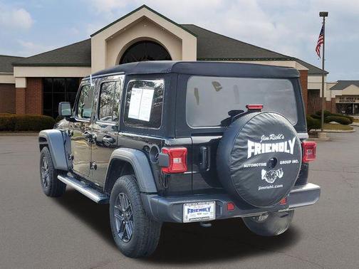 Black Clearcoat 2024 Jeep Wrangler Sport S