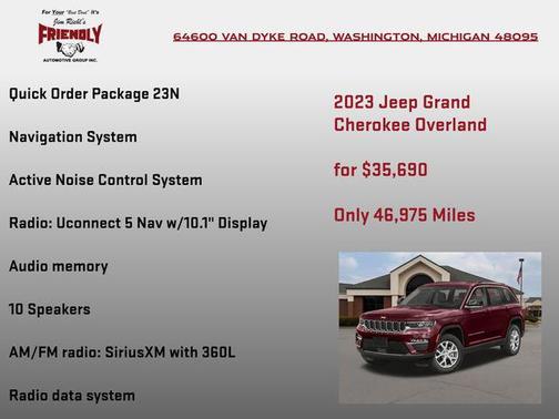 2023 Jeep Grand Cherokee Overland