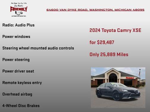 2024 Toyota Camry XSE