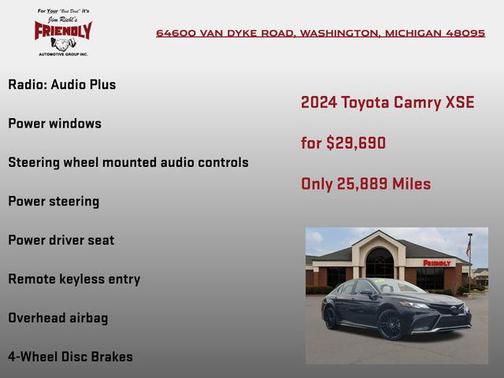 2024 Toyota Camry XSE
